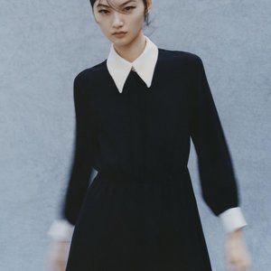 Zara contrasting combination dress (NWT, XS)